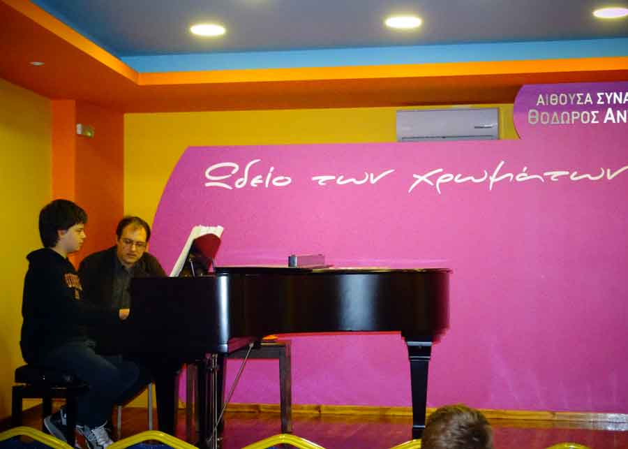 Τίτος Γουβέλης, Σεμινάριο πιάνου